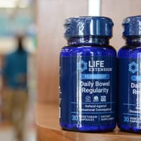 Life Extension bottles on shelf