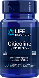Citicoline (CDP-Choline), 60 vegetarian capsules
