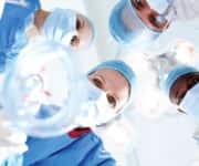 Doctors during operation