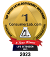 Rated #1 Catalog/Internet Merchant by ConsumerLab.com