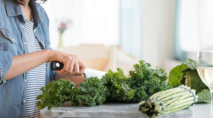 Folate is commonly found in leafy green vegetables