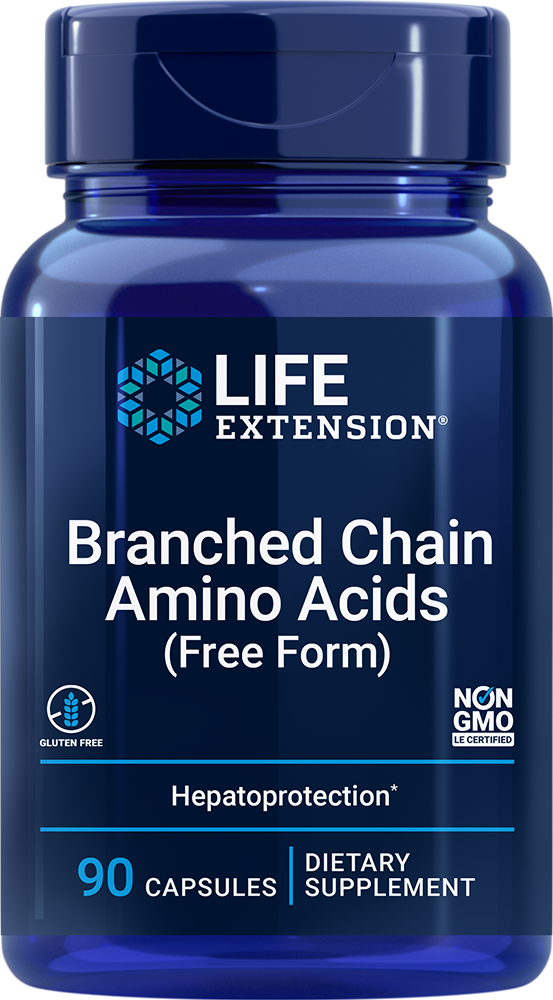 Branched Chain Amino Acids 90 Capsules Life Extension