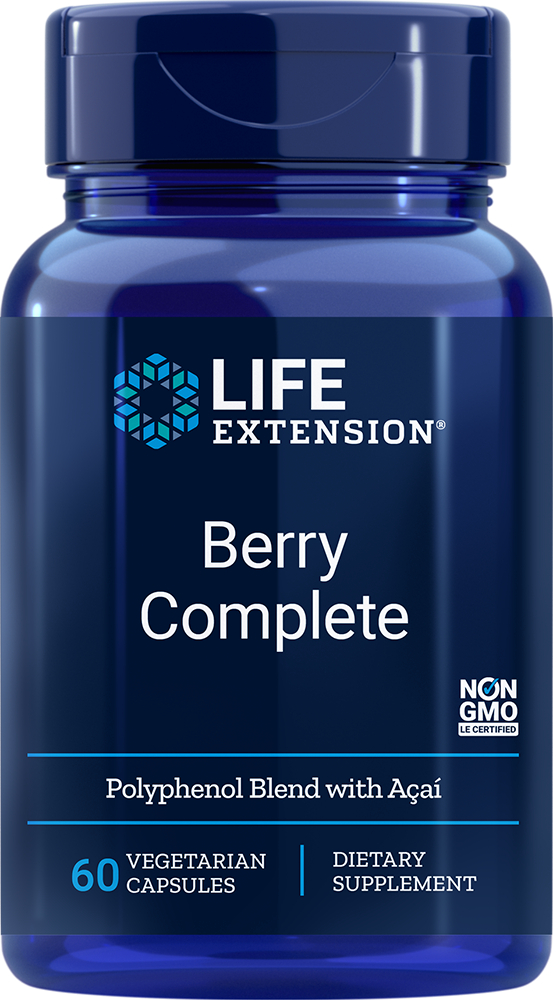 Berry Complete, 60 Vegetarian Capsules - Life Extension