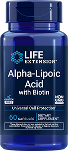Alpha-Lipoic Acid with Biotin, 60 capsules