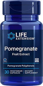 Pomegranate Fruit Extract 30 vegetarian capsules - Life Extension