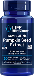 Water-Soluble Pumpkin Seed Extract, 60 vegetarian capsules
