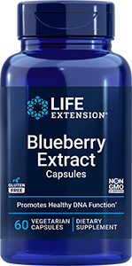 Blueberry Extract Capsules, 60 vegetarian capsules