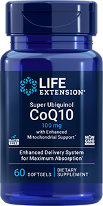 Super Ubiquinol CoQ10 with Enhanced Mitochondrial Support™, 100 mg, 60 softgels