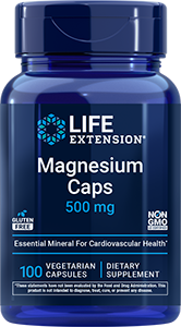 Magnesium Caps, 500 mg, 100 vegetarian capsules