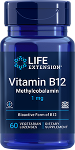 Vitamin B12 Methylcobalamin, 1 mg, 60 vegetarian lozenges