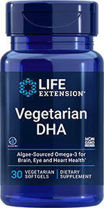 Vegetarian DHA 30 vegetarian softgels - Life Extension