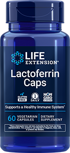 Lactoferrin Caps, 60 vegetarian capsules
