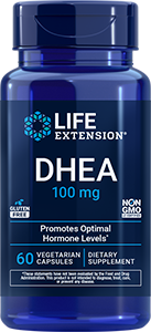 DHEA, 100 mg, 60 vegetarian capsules