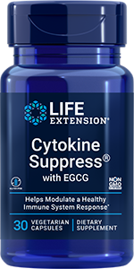 Cytokine Suppress® with EGCG 30 vegetarian capsules - Life Extension