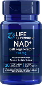 NAD+ Cell Regenerator™, 100 mg, 30 vegetarian capsules