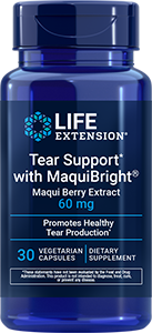 Tear Support with MaquiBright®, 60 mg, 30 vegetarian capsules