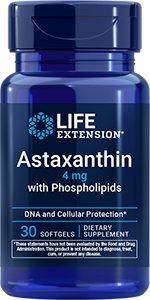 Astaxanthin with Phospholipids, 4 mg, 30 softgels