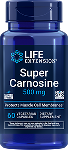 Super Carnosine, 500 mg, 60 vegetarian capsules