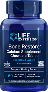 Bone Restore* Calcium Supplement, 60 chewable tablets