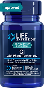 FLORASSIST® GI with Phage Technology, 30 liquid vegetarian capsules