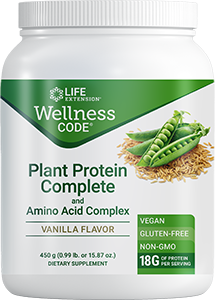 Wellness Code® Plant Protein Complete & Amino Acid Complex (Vanilla), 450 grams