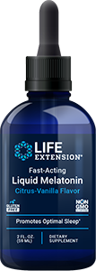 Fast-Acting Liquid Melatonin Citrus-Vanilla Flavor, 2 fl oz