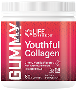 Gummy Science™ Youthful Collagen (Cherry), 80 gummies