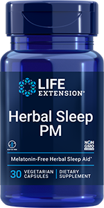 Herbal Sleep PM 30 capsules - Life Extension