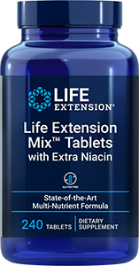 Life Extension Mix™ Tablets with Extra Niacin, 240 tablets