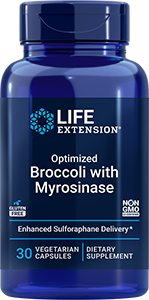 Optimized Broccoli with Myrosinase, 30 vegetarian capsules