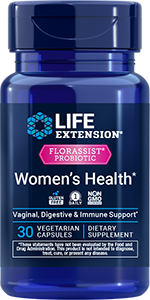 FLORASSIST® Probiotic Women's Health, 30 vegetarian capsules