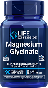Magnesium Glycinate, 90 vegetarian capsules