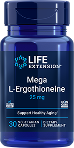 Mega L-Ergothioneine, 30 vegetarian capsules