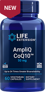 New Product, AmpliQ CoQ10™, 50 mg, 60 vegetarian capsules