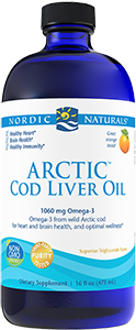 Arctic Cod Liver Oil (Orange), 16 fl oz