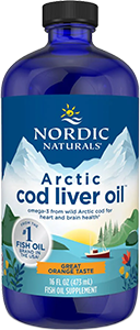 Arctic Cod Liver Oil (Orange), 16 fl oz