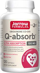 Q-absorb® CoQ10, 100 mg, 120 softgels