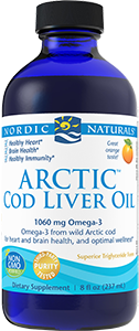 Arctic™ Cod Liver Oil (Orange), 8 fl oz
