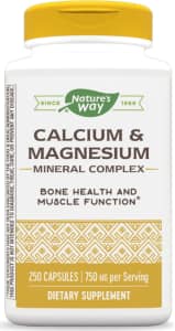 Calcium & Magnesium, 250 capsules