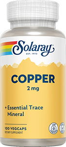 Copper, 2 mg, 100 vegetarian capsules