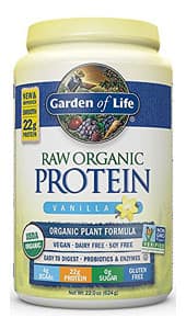 Raw Organic Protein (Vanilla) 624 grams - Life Extension