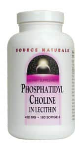 Phosphatidyl Choline 420 mg, 180 softgels - Life Extension