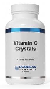Vitamin C Crystals 4000 mg, 8 oz - Life Extension