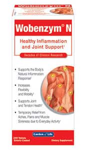 Wobenzym® N 200 tablets - Life Extension