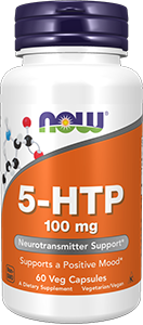 5-HTP (5-hydroxytryptophan), 100 mg, capsules