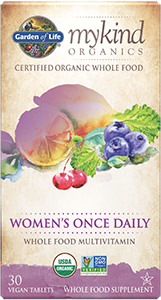 mykind Organics Women's Once Daily 30 tablets - Life Extension