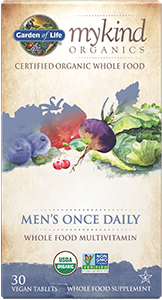 mykind Organics Men's Once Daily 30 tablets - Life Extension