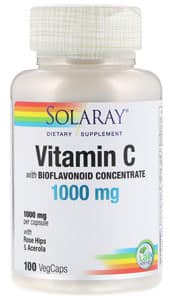 Vitamin C with Bioflavonoid Concentrate 1000 mg, 100 capsules - Life Extension