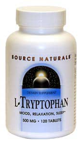 L-Tryptophan 500 mg, 120 tablets - Life Extension
