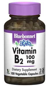 Vitamin B2 100 mg, 100 capsules - Life Extension